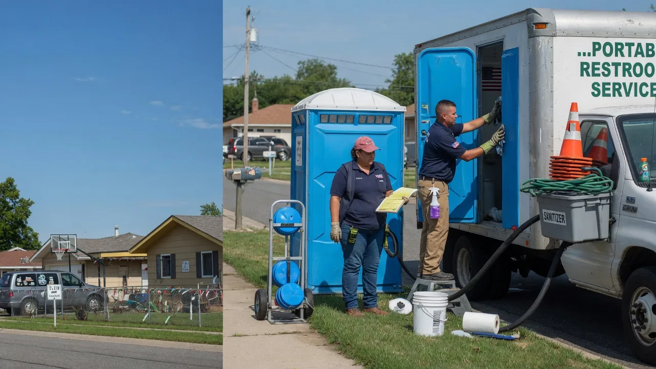Portable Toilet Rental in Blue River, WI near me